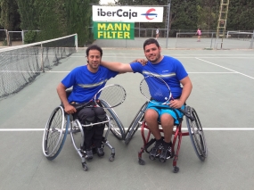III Torneo EM El Olivar (Zaragoza) - Jos Coronado y Victor Marcn, campen de dobles, © RFET