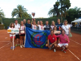 Club Tennis Lleida, subcampen femenino, © RFET
