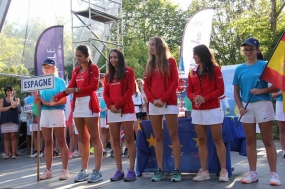 Seleccin espaola jnior femenina - Fase Final Granville (Francia), © Tennis Europe