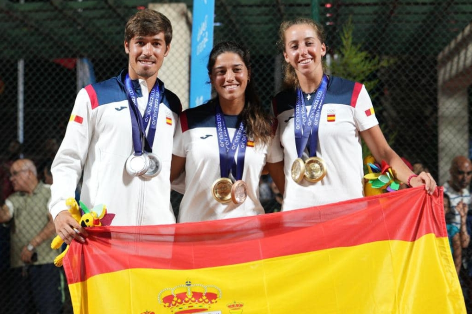 El tenis espaol se cuelga cinco medallas en los Juegos del Mediterrneo de Orn