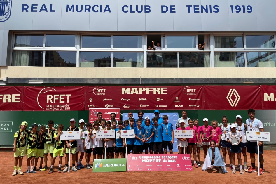 CM Valencia Tennis Center y RSCC Murcia se estrenan en el Campeonato de Espaa MAPFRE Alevn