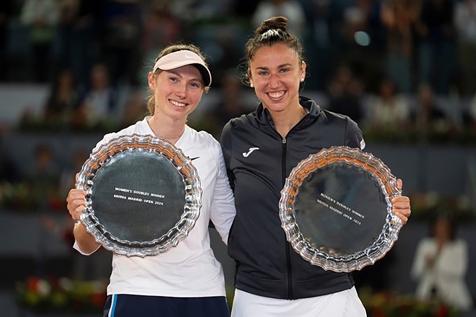 Sara Sorribes y Cristina Bucsa conquistan Madrid en su primer torneo juntas