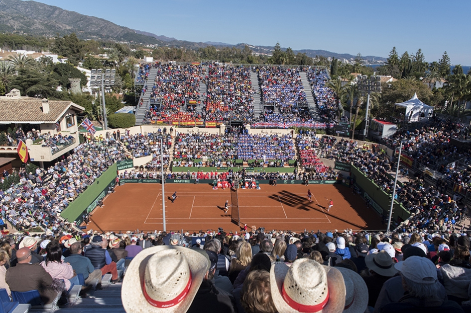 Abierta al público en general la venta de entradas para la Copa Davis en Marbella Abierta al público en general la venta de entradas para la Copa Davis en Marbella