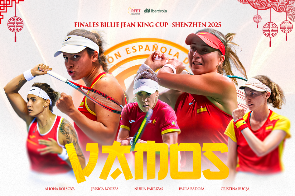 Nuria Párrizas completará la Selección Española Iberdrola de Tenis en las Finales de la Billie Jean King Cup en Shenzhen Nuria Párrizas completará la Selección Española Iberdrola de Tenis en las Finales de la Billie Jean King Cup en Shenzhen