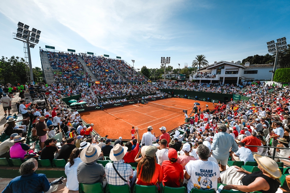 La Selección Española MAPFRE de Tenis tendrá que remontar ante Dinamarca en la Copa Davis de Marbella La Selección Española MAPFRE de Tenis tendrá que remontar ante Dinamarca en la Copa Davis de Marbella