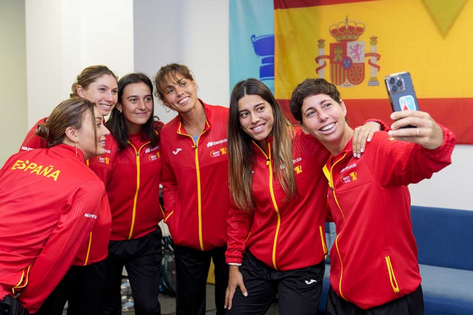 Jessica Bouzas y Paula Badosa abrirán los cuartos de final de la BJK Cup contra Ucrania Jessica Bouzas y Paula Badosa abrirán los cuartos de final de la BJK Cup contra Ucrania