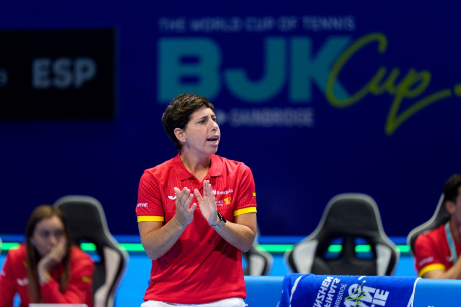 La Selección Española Iberdrola de Tenis se despide de las Finales de la BJK Cup de Shenzhen ante Ucrania La Selección Española Iberdrola de Tenis se despide de las Finales de la BJK Cup de Shenzhen ante Ucrania
