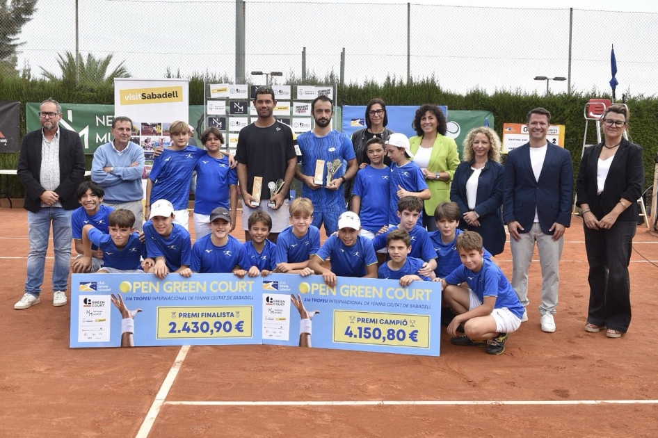 El internacional de Sabadell acaba en manos del dominicano Nico Hardt El internacional de Sabadell acaba en manos del dominicano Nico Hardt