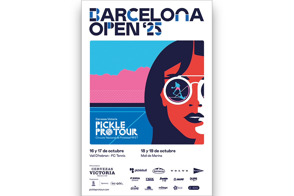 El Pickle Pro Tour by Cervezas Victoria llega a Barcelona para la cuarta cita del año El Pickle Pro Tour by Cervezas Victoria llega a Barcelona para la cuarta cita del año