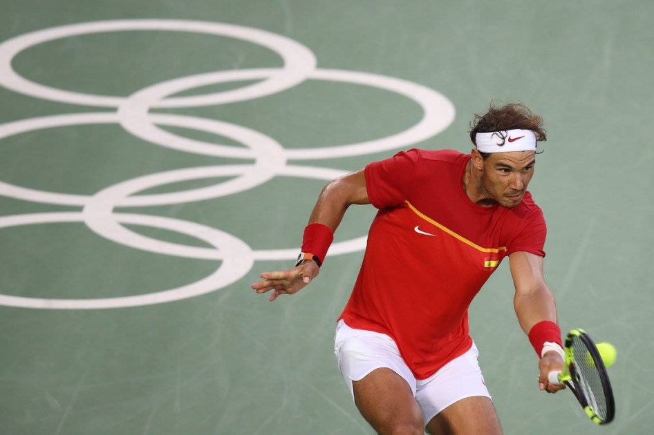 Nadal cede en semifinales ante Del Potro y jugar hoy por el bronce con Nishikori