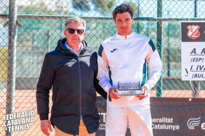 Àlex Martí Pujolràs se queda a las puertas de la victoria en el ITF de Tarragona