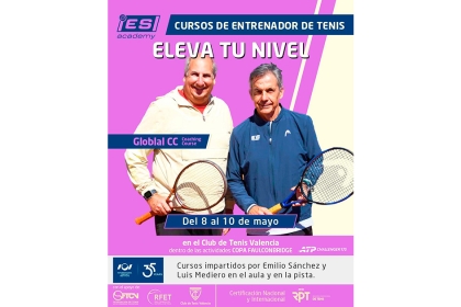 Curso ICI & RPT para entrenadores en el ATP Challenger 175 de Valencia