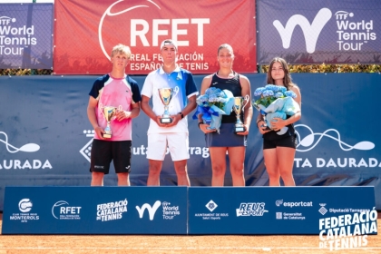 Ian Barroeta y Luisa Mª Oprescu se estrenan en el internacional júnior de Reus