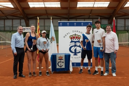 El valenciano Javier Ballester estrena su casillero en el internacional júnior de Zaragoza