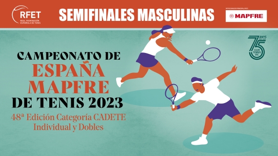 Campeonato de Espaa MAPFRE de Tenis Cadete 2023 - Semifinales Masculinas