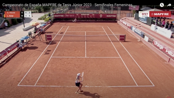 Campeonato de Espaa MAPFRE de Tenis Jnior 2023 - Semifinales Femeninas