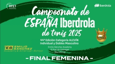 Campeonato de España de Tenis Alevín 2025 - Final Femenina