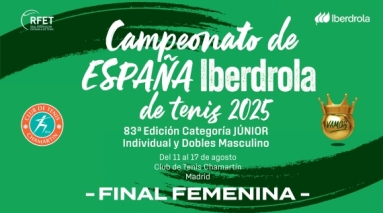 Campeonato de España Iberdrola de Tenis Júnior 2025 - Final Femenina
