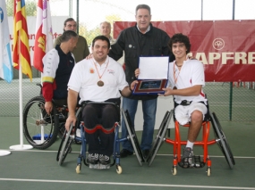 Comunidad de Madrid, campeona con Daniel Caverzaschi y Rubn Prez, © RFET