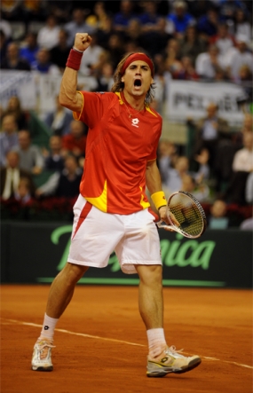 David Ferrer (Ferrer vs. Stepanek), © RFET