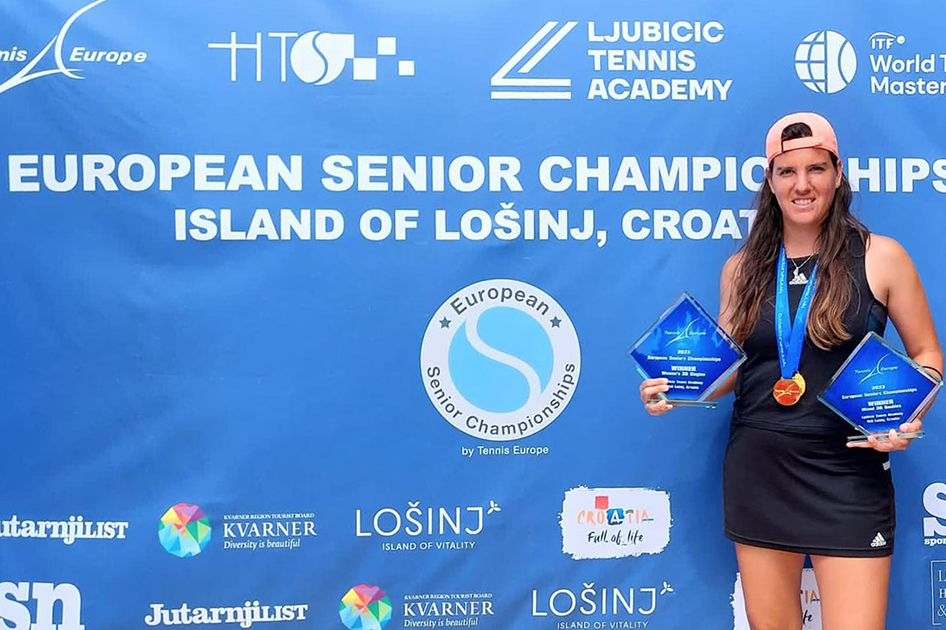 Almudena Sanz-Llaneza tambin se proclama Campeona de Europa +30 en Croacia