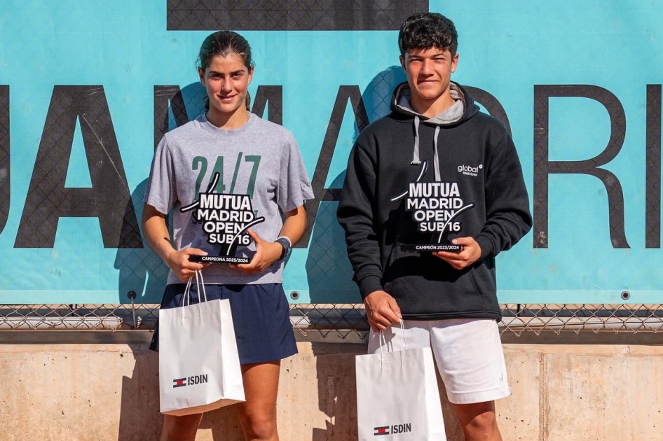 Anna Orlando y Andrs Pereiro ganan el MMO Sub'16 de Mallorca