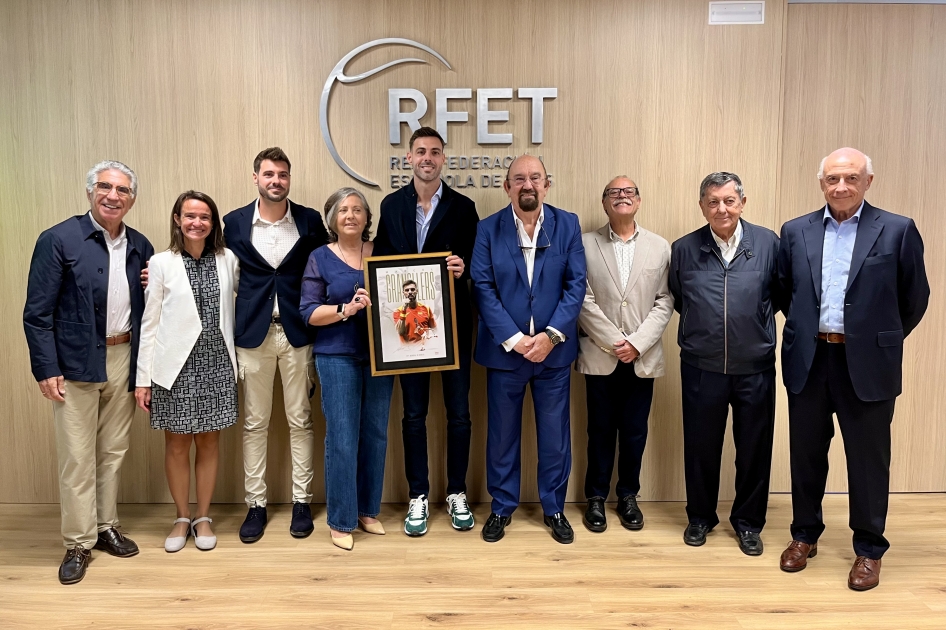 La RFET reconoce a Marcel Granollers por su N1 mundial de dobles
