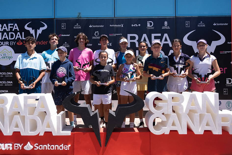 El Rafa Nadal Tour 2024 visita Gran Canaria en su cuarta etapa