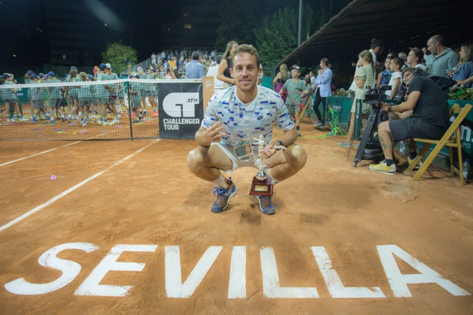 Roberto Carballs renueva su idilio con el ATP Challenger Copa Sevilla