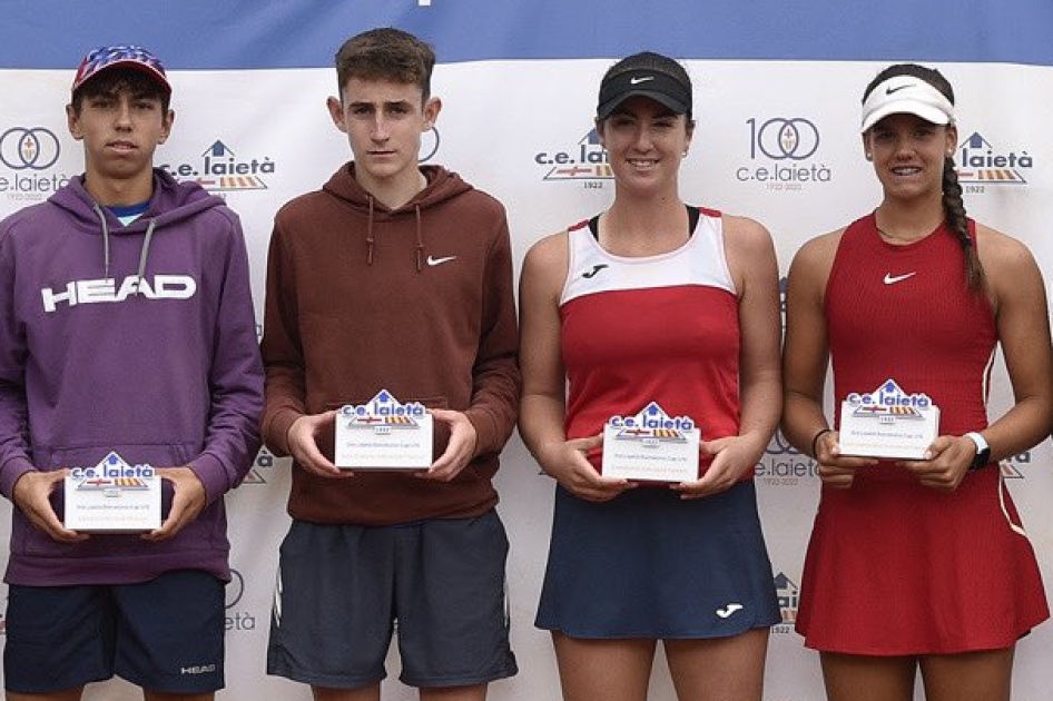 Victorias de Jaume Casas y Selena Romero en el internacional Sub'16 de Barcelona