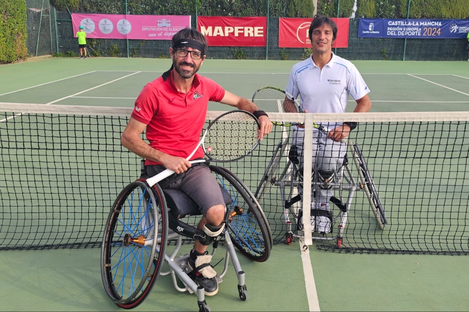 Quico Tur gana el abierto nacional de Albacete en la Liga MAPFRE de Tenis Silla