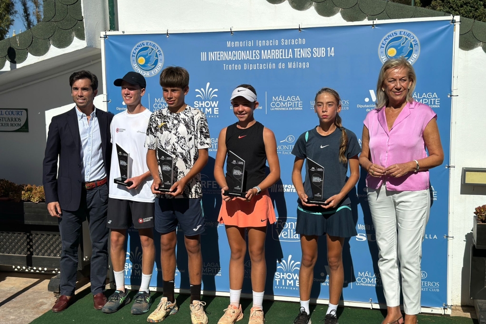 Victorias de Sofa Kova y Jos Dronov en el internacional Sub'14 de Marbella