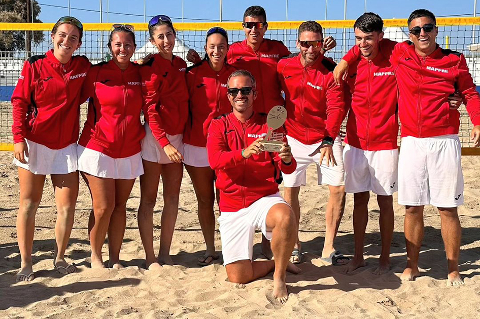 Espaa acaba en segundo puesto por naciones en los Campeonatos de Europa de Tenis Playa