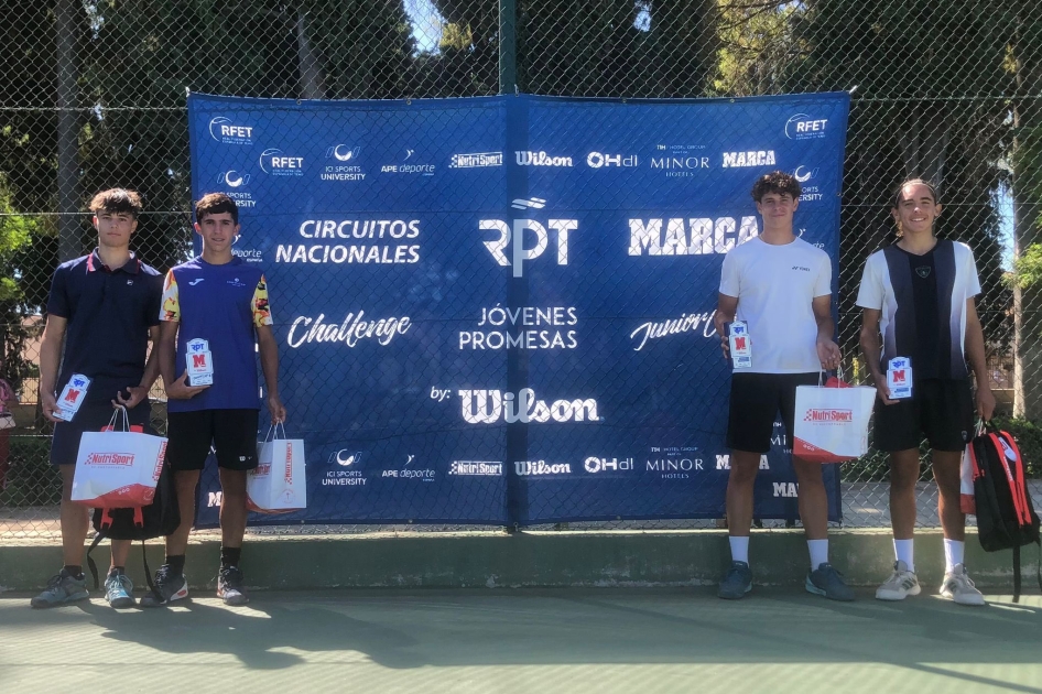 Ganadores de los RPT Circuitos Nacionales Marca en el segundo torneo de Cdiz