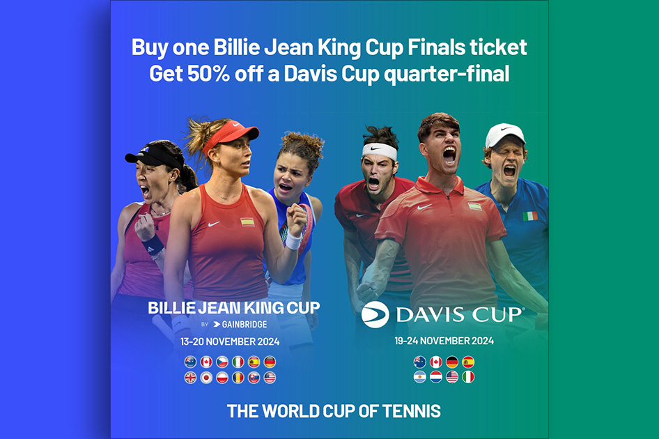 Descuentos para Copa Davis con las entradas de BJKC hasta el 20 de octubre