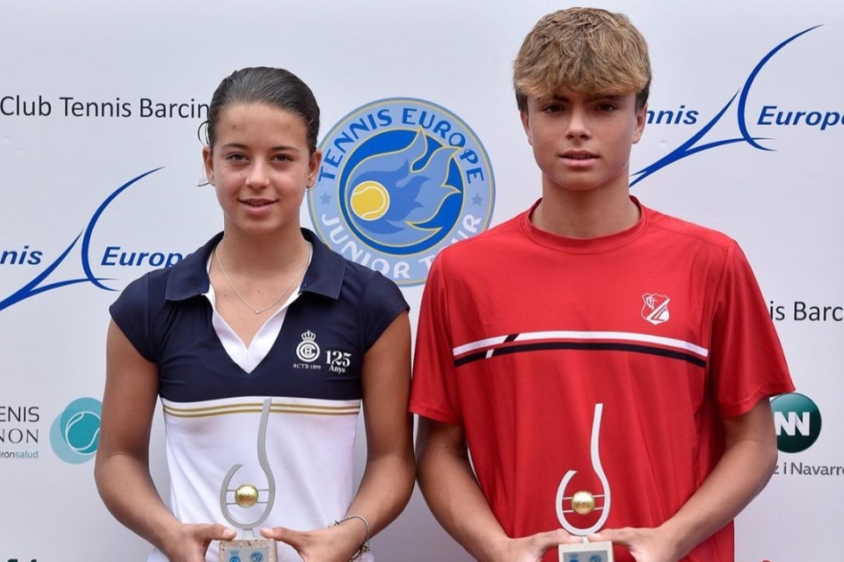 Pol Mas Y Liliana Chetry estrenan palmars en el internacional Sub'14 de Barcelona