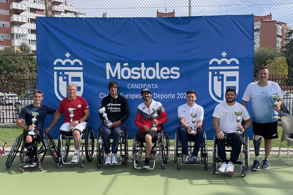 Quico Tur triunfa en la vuelta de Mstoles al circuito nacional de la Liga MAPFRE de Tenis en Silla