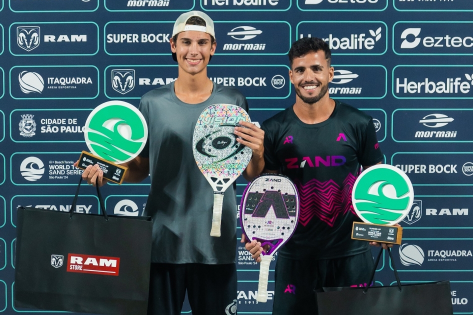 Finales de Antomi Ramos en el Sand Series de So Paulo y de Gerard Rodrguez en Fujisawa