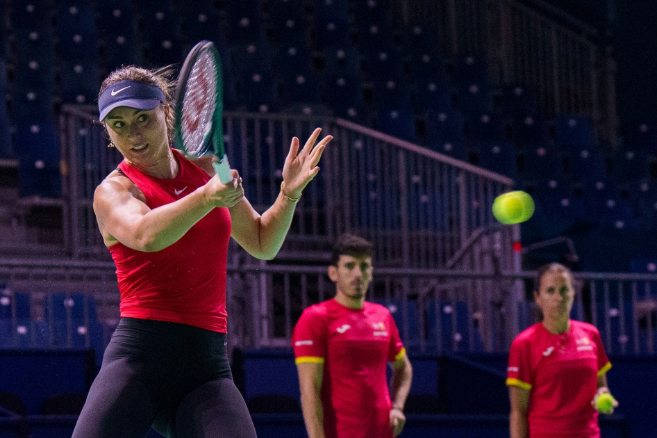 La Seleccin Espaola MAPFRE de Tenis ya prepara las Finales de BJKC en Mlaga