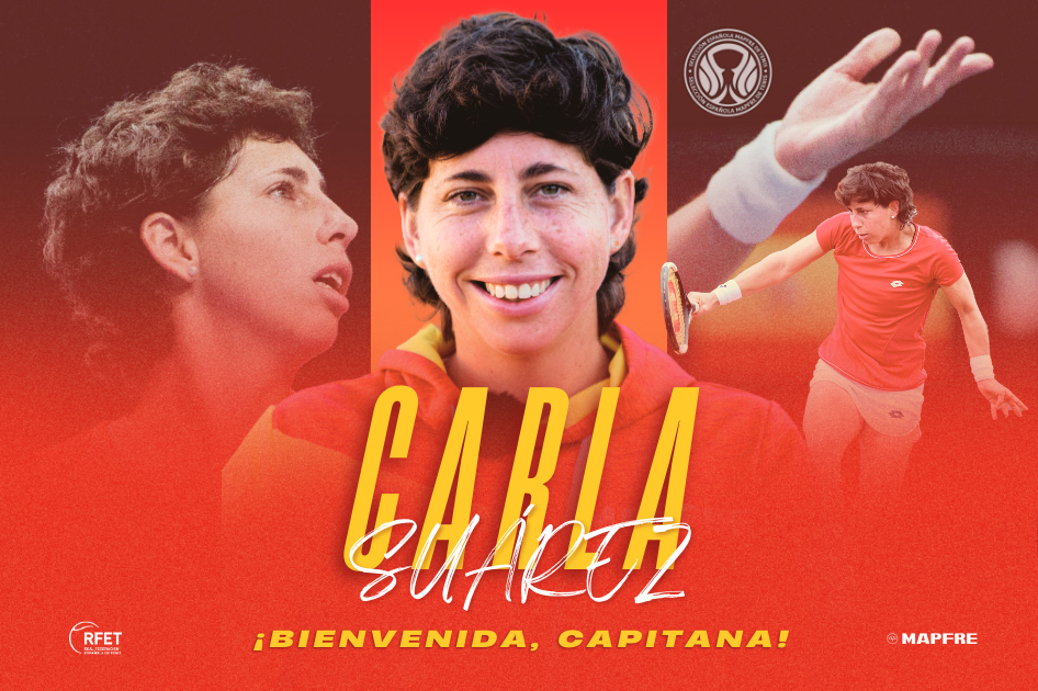 Carla Surez, nueva seleccionadora nacional en la Billie Jean King Cup