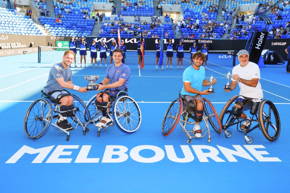 Daniel Caverzaschi firma en el Open de Australia su primera final de dobles de Grand Slam 