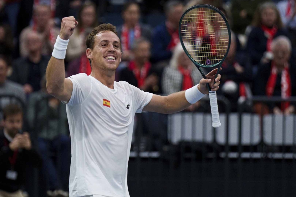 La Seleccin Espaola MAPFRE de Tenis se adelanta 2-0 en Suiza