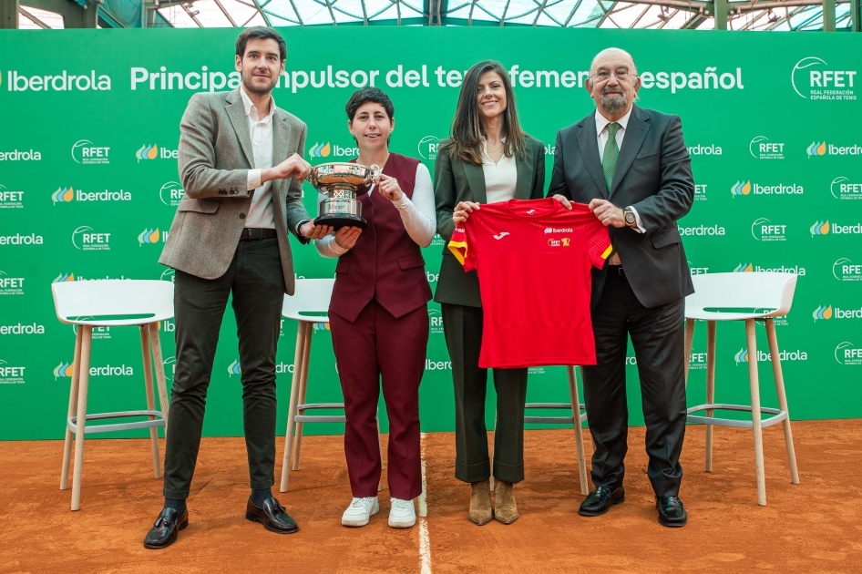 La RFET e Iberdrola refuerzan su alianza para impulsar el tenis femenino espaol