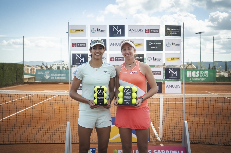 El ITF femenino de Sabadell termina con la primera victoria del ao para Guiomar Maristany