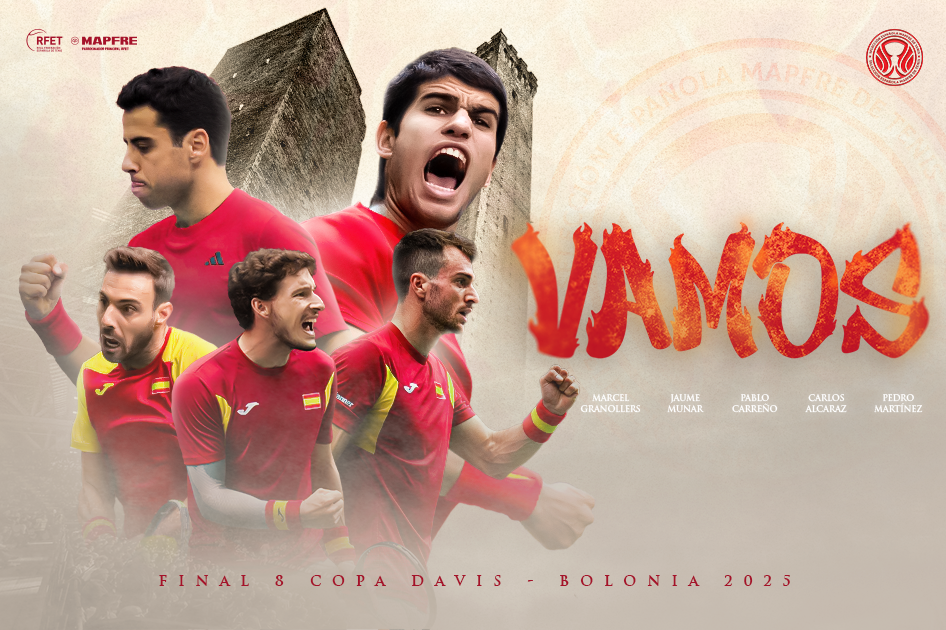 Pablo Carreño completa la Selección Española MAPFRE de Tenis en la Final 8 de Copa Davis de Bolonia