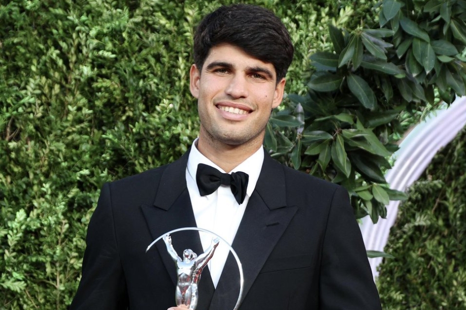 Carlos Alcaraz ya tiene su Laureus como
