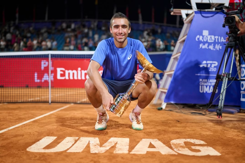 Daniel Mérida conquista su primer título ATP en Umag