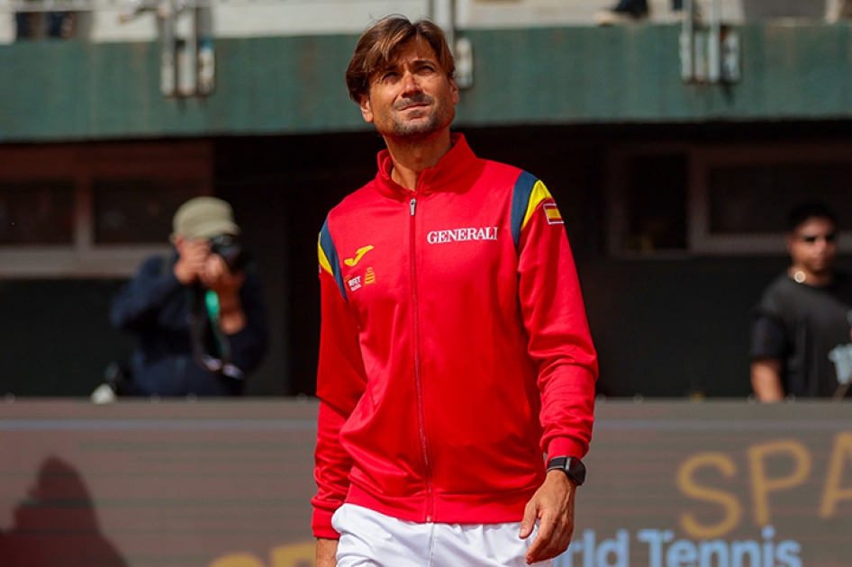 La Selección Española Generali de Tenis jugará el jueves 26 de noviembre contra Austria en la Final 8 de Copa Davis en Bolonia