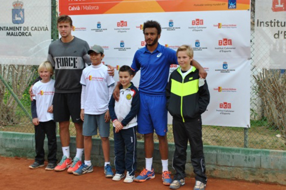 Albert Alcaraz cede la final del segundo Futures de Mallorca ante el francs Maxime Hamou