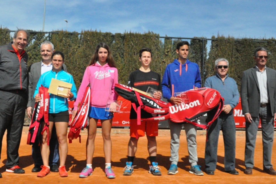 ngeles Moreno y Jos Dugo, campeones del Marca Jvenes Promesas disputado en Sevilla